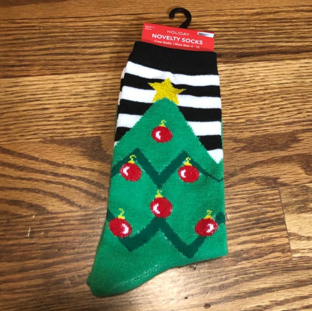 Novelty Socks Christmas Stockings Christmas Tree